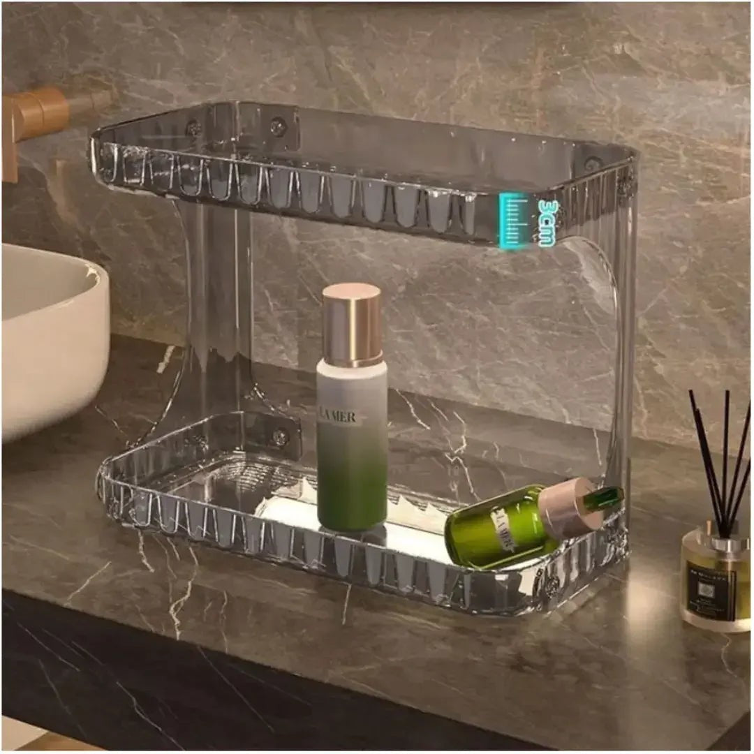 Organizador Multiuso de 2 Andares com Divisórias para Cosméticos – foto 4