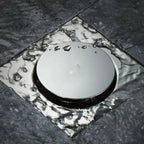 Ralo Click em Aço Inox com Tampa Abre e Fecha, 10 ou 15 cm