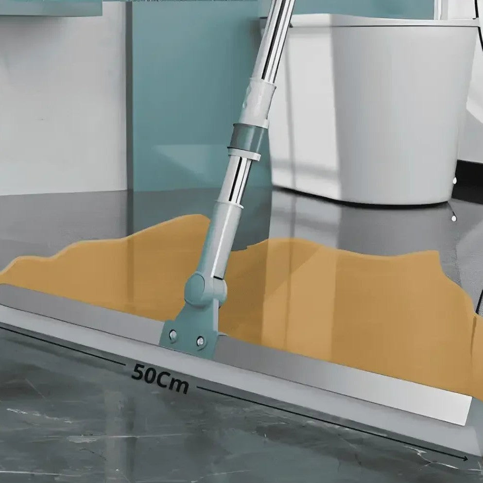 Rodo 2 em 1 de Silicone com Cabo Extensível e Lâmina de 50 cm – foto 2