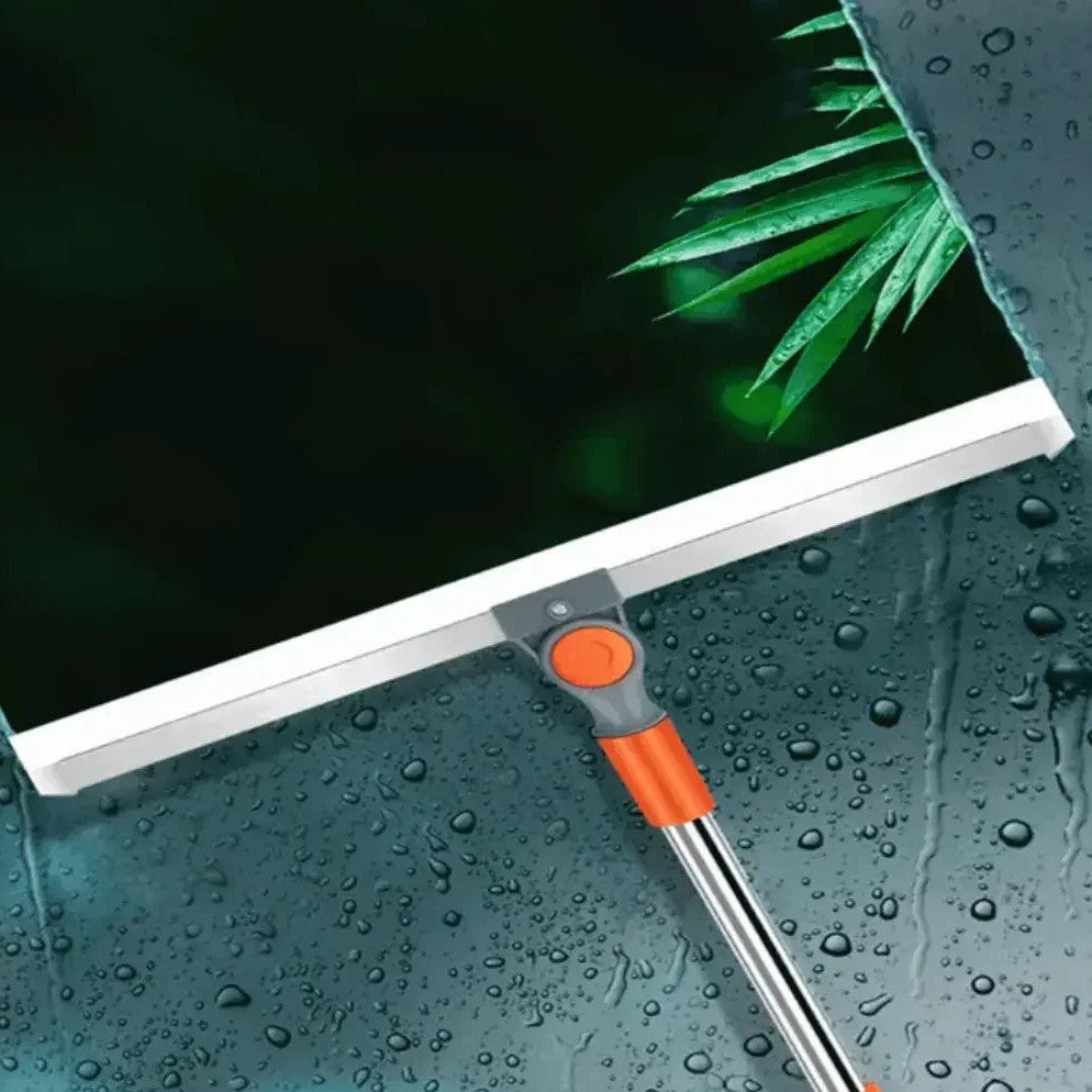 Rodo 2 em 1 de Silicone com Cabo Extensível e Lâmina de 50 cm – foto 4