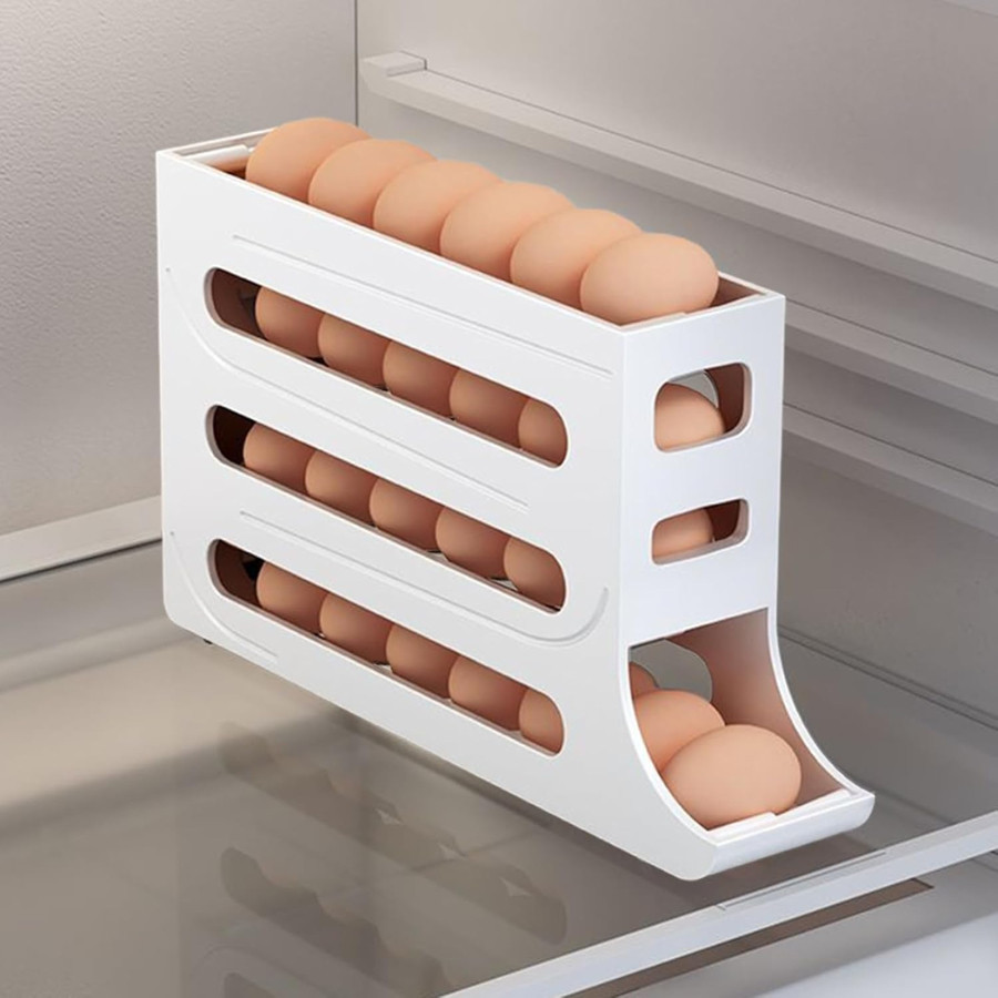 Porta-Ovos em Rampa com 4 Níveis para Geladeira – foto 2
