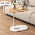 Mesa de Apoio Lateral em C para Sofá e Cama – foto 4