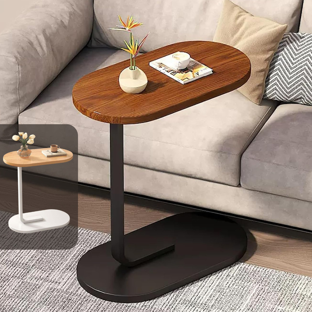 Mesa de Apoio Lateral em C para Sofá e Cama – foto 8