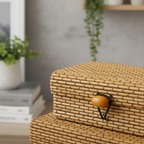 Kit 3 Caixas Organizadoras de Bambu com Tampa – foto 5