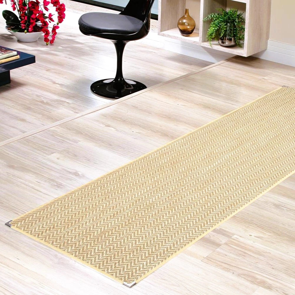 Tapete Passadeira Tipo Sisal Antiderrapante 2,30 x 0,66 m – foto 2