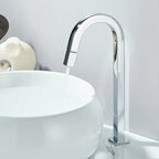 Torneira de Banheiro de Mesa em Aço Inox para Água Fria