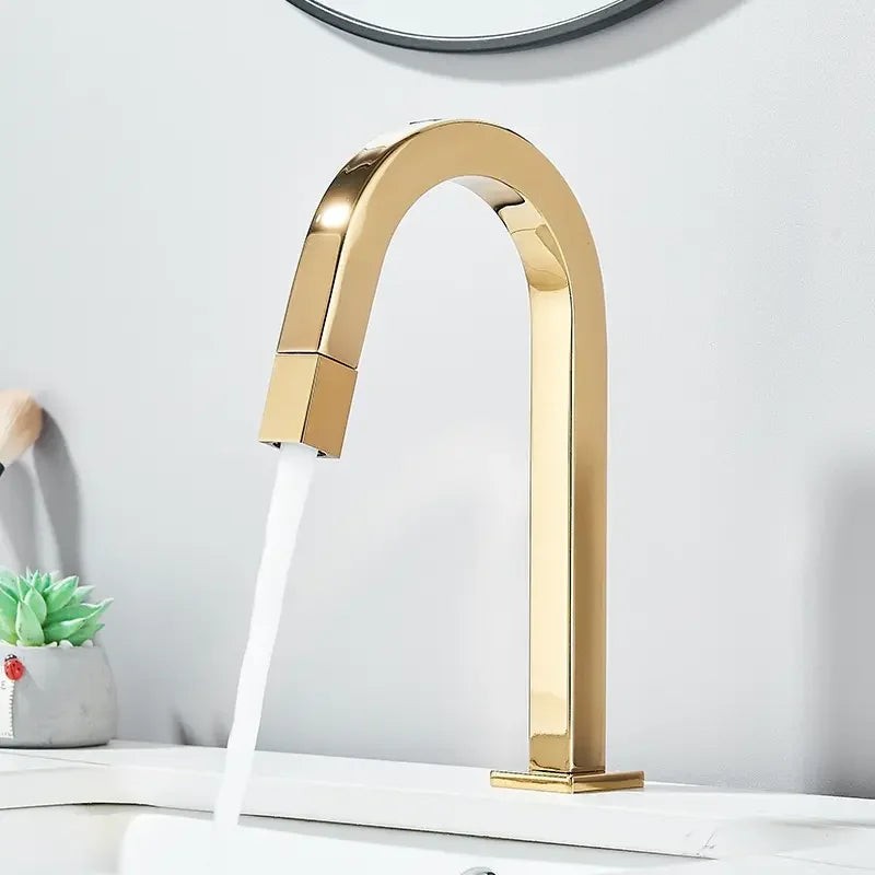 Torneira de Banheiro de Mesa em Aço Inox para Água Fria – foto 2