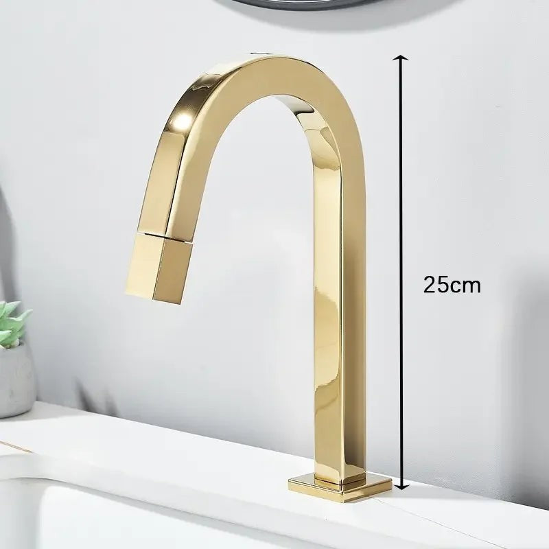 Torneira de Banheiro de Mesa em Aço Inox para Água Fria – foto 4
