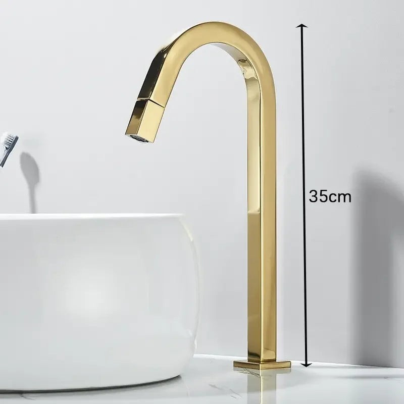 Torneira de Banheiro de Mesa em Aço Inox para Água Fria – foto 5
