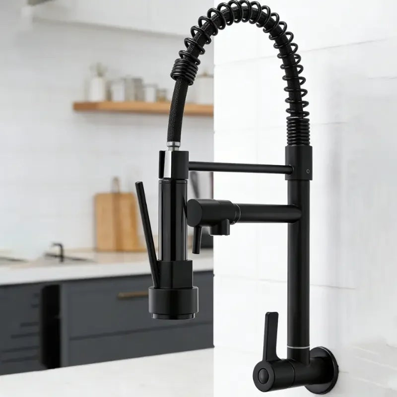 Torneira Gourmet Flexível Preta Monocomando com Ducha e Giro 360° – foto 3