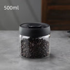 Pote de Vidro com Tampa a Vácuo para Café e Grãos – foto 5